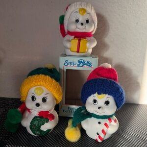 Snow Bells Set of Three